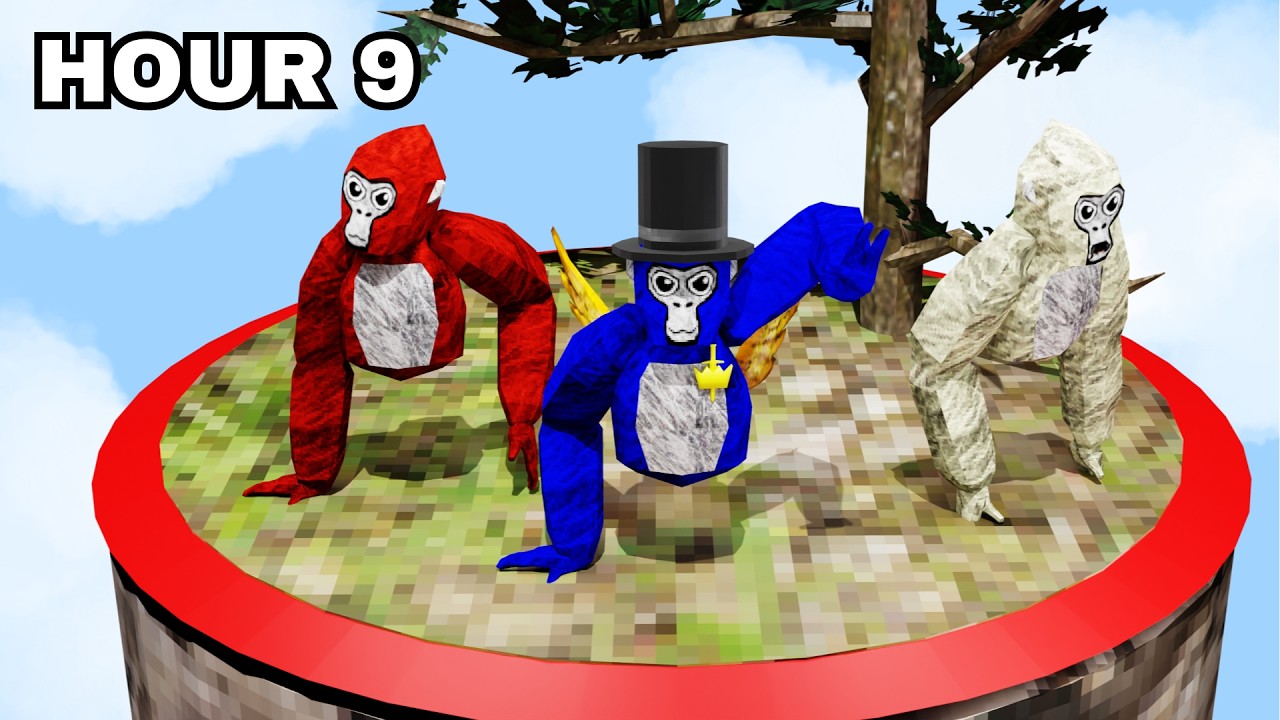 Forest Last to Leave Challenge! (Gorilla Tag)