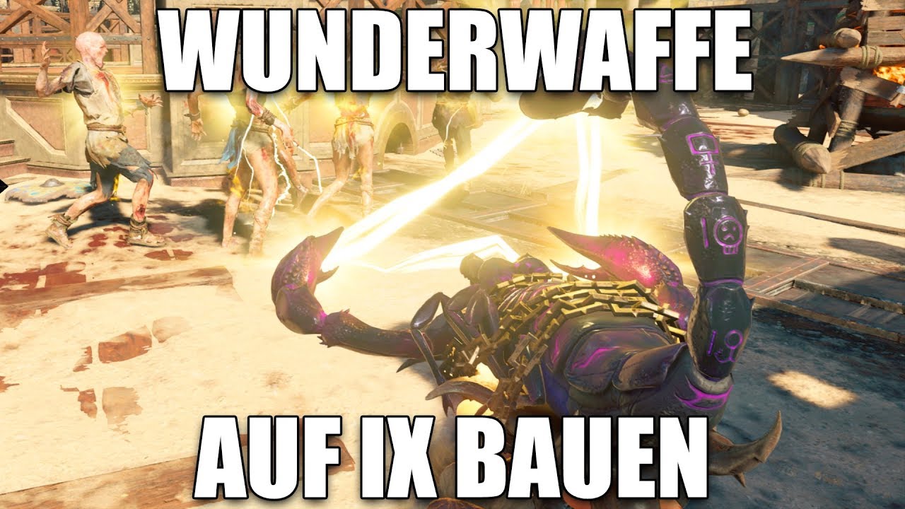WUNDERWAFFE auf IX bauen! Tod des Orion / Serkets Kuss | Call of Duty Black Ops 4 Zombies Tutorial