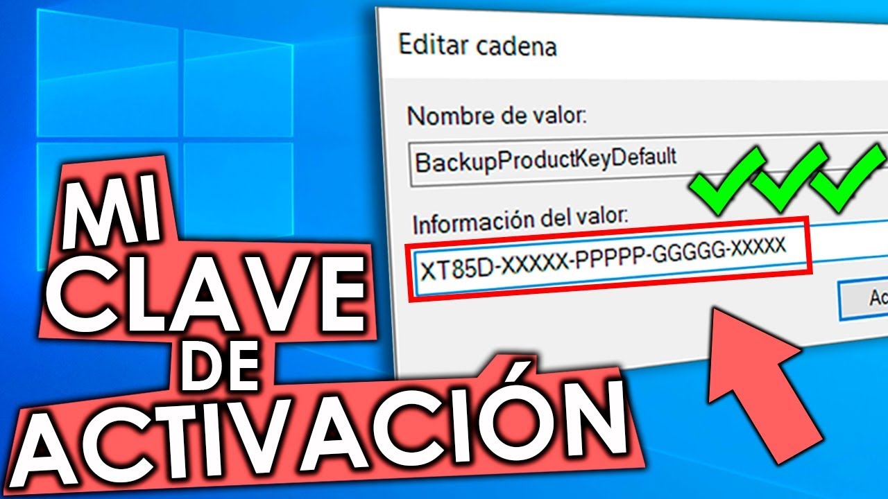 Cómo SABER la CLAVE o LICENCIA de WINDOWS 10, 8 y 7 SIN PROGRAMAS