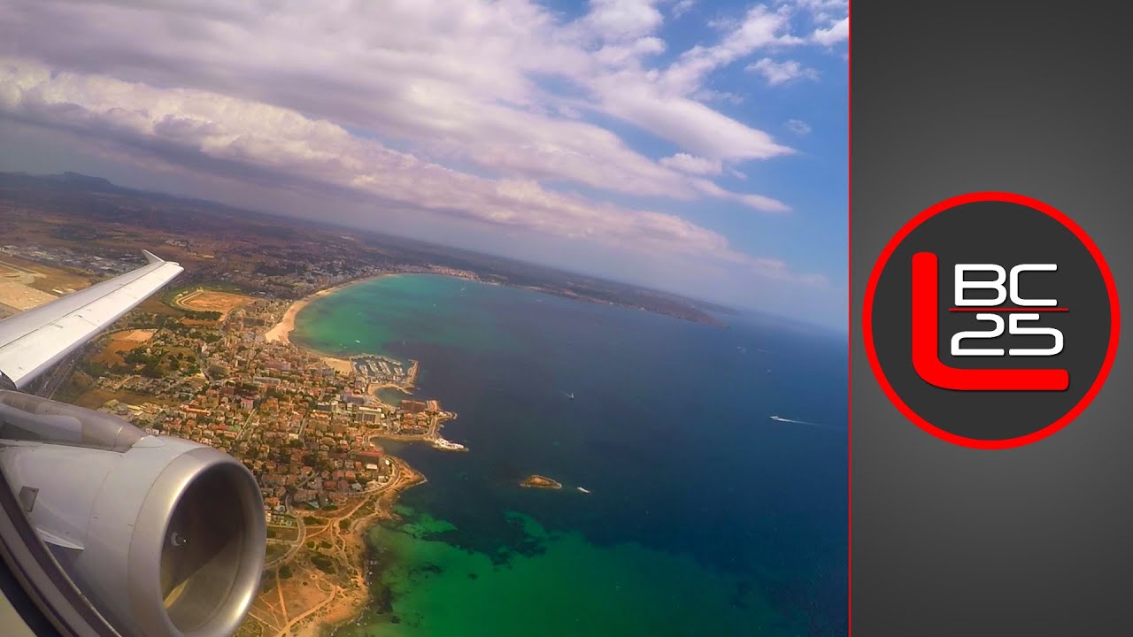 Airbus A320 START Palma de Mallorca | FLIGHT over Mallorca