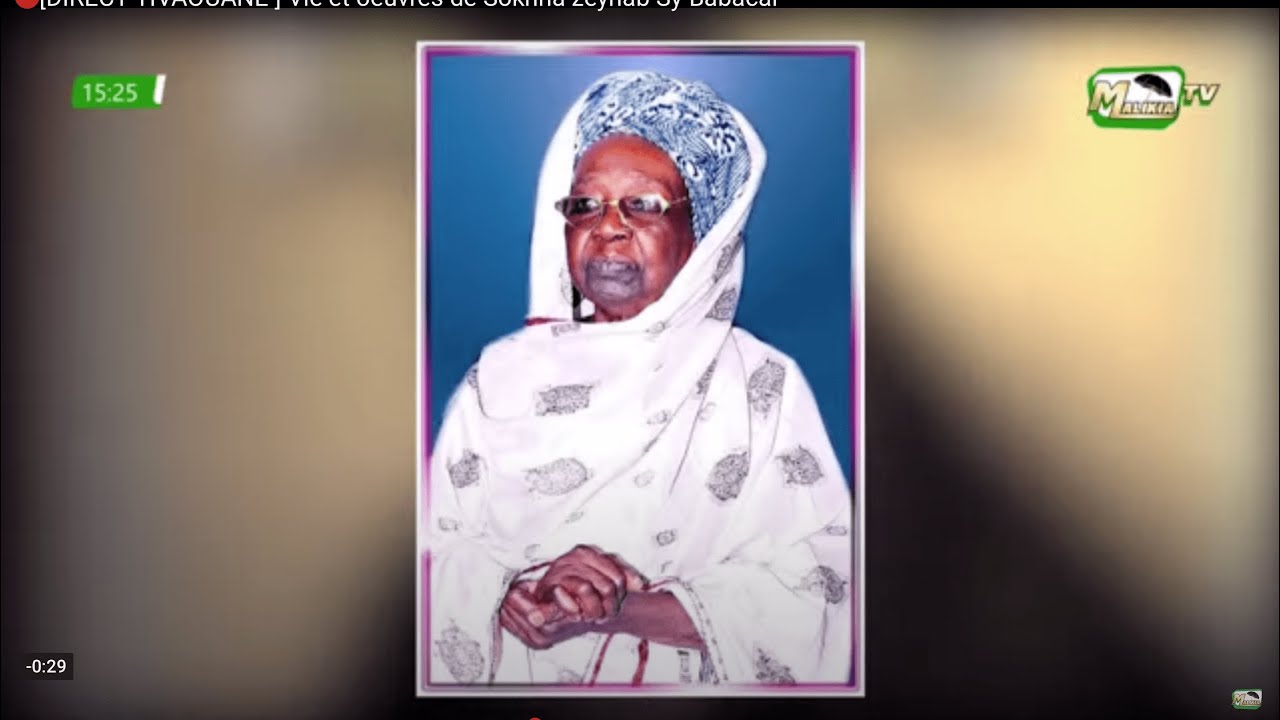 🔴[DIRECT TIVAOUANE ] Vie et oeuvres de  Sokhna zeynab Sy Babacar