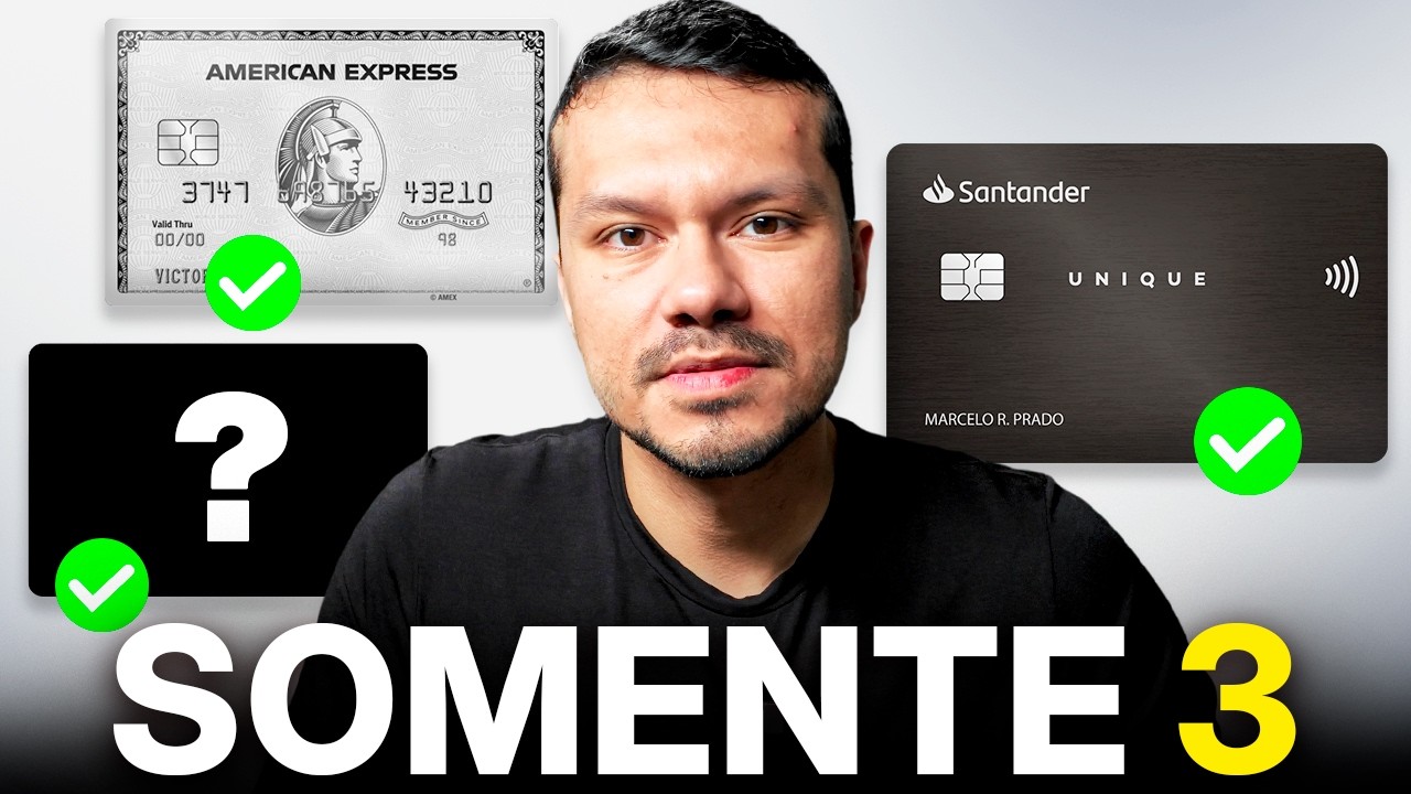 Tenha SOMENTE esses Cartões de Crédito na Sua Carteira