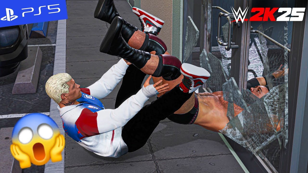 WWE 2k25 - Коди Роудс разносит Дрю Макинтайра в пух и прах | PS5