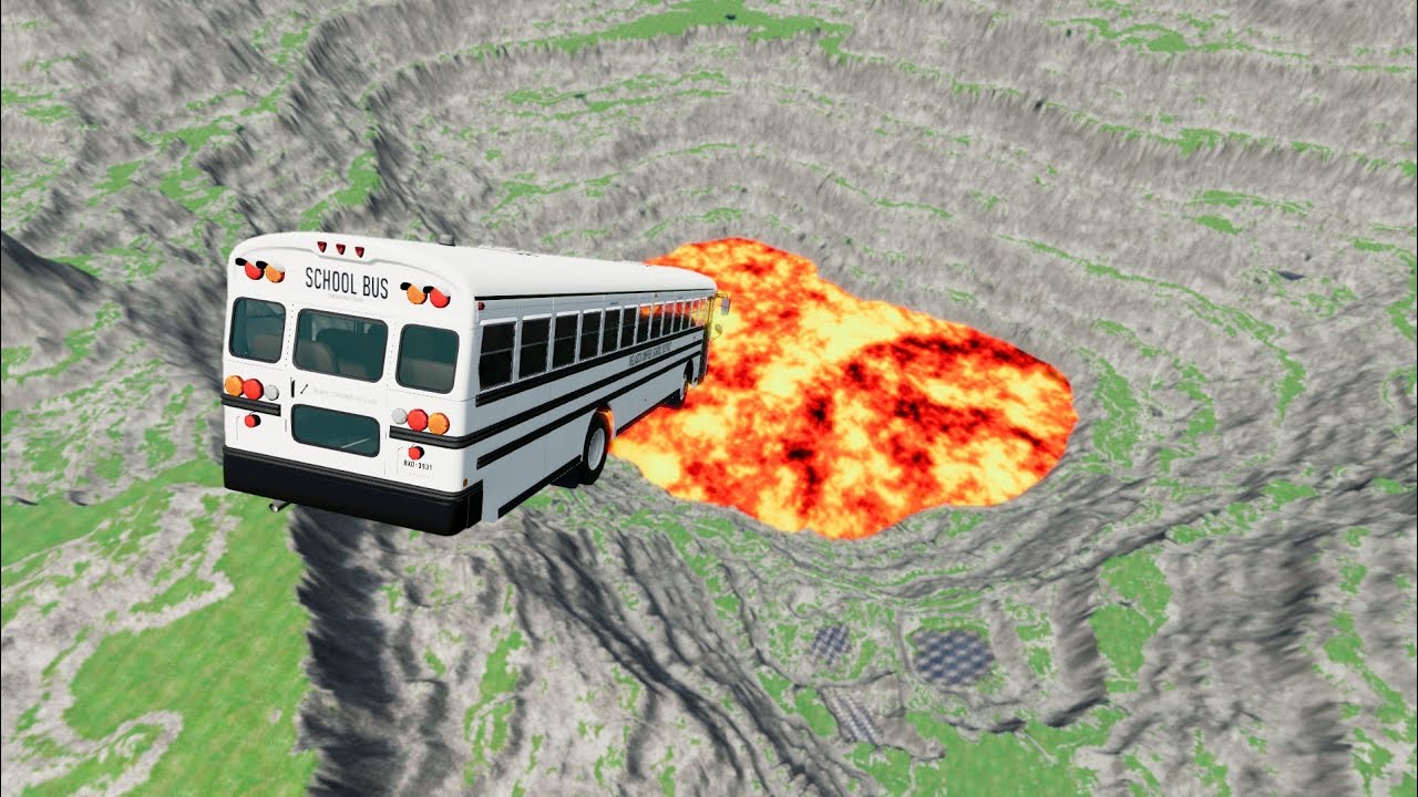 BeamNG.Drive - Leap Of Death Car Jumps and Falls Crashes #16