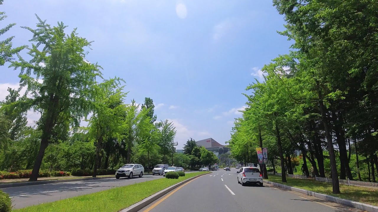 [South Korea 4K Drive] 5월 초여름 화창한 날, 경주시내에서 보문관광단지 한바퀴 드라이브 (Driving Gyeongju Korea)