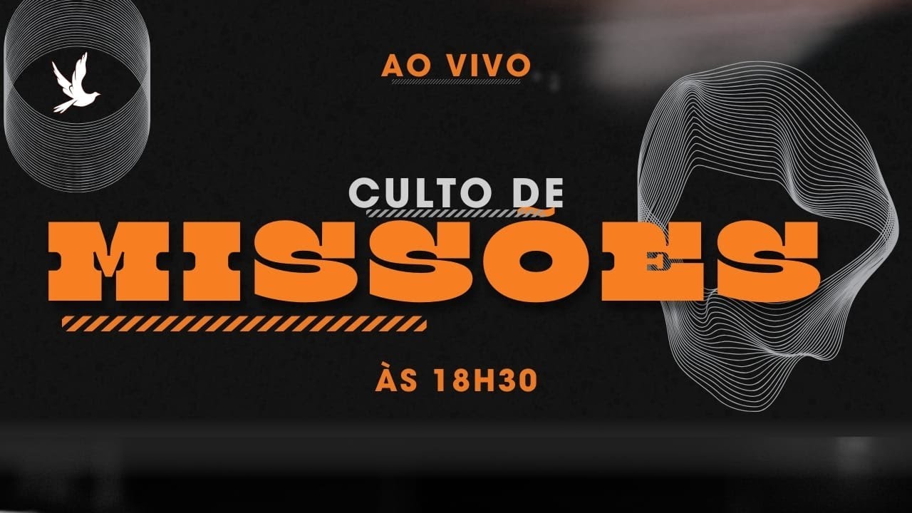 CULTO DE MISSÕES I DOMINGO I 22/02/2026