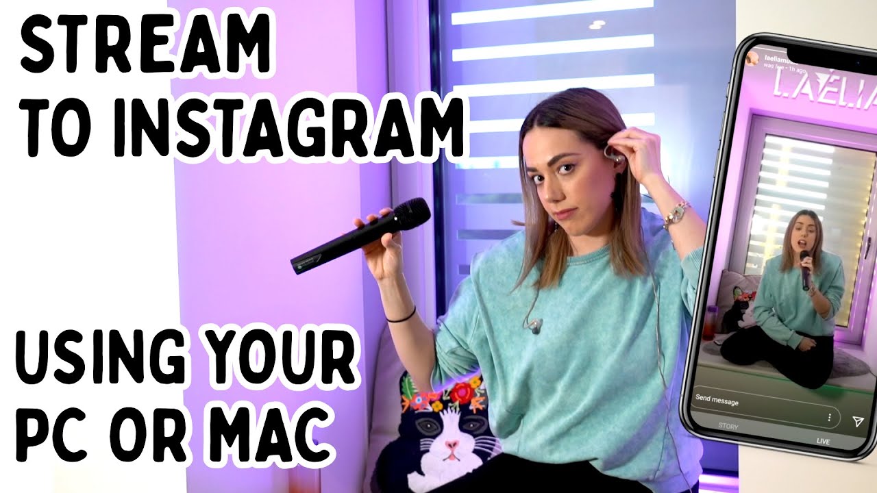 STREAM easily TO INSTAGRAM LIVE FROM YOUR PC using OBS and YELLOWDUCK!