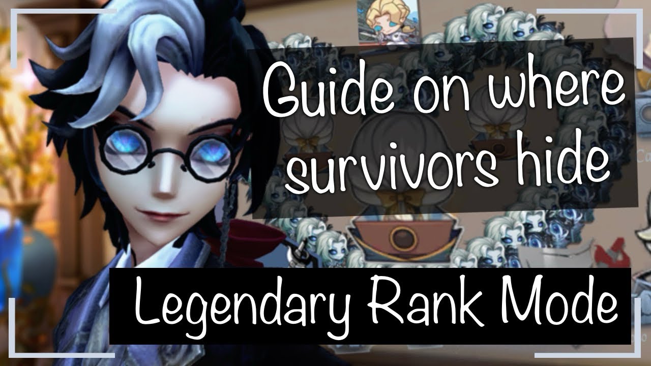 Detailed guide on where survivors tend to hide at the start of the game! [Identity V Joseph]