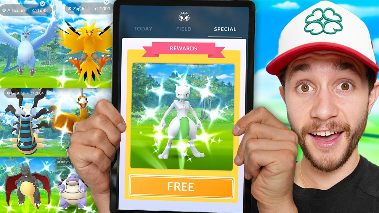 You Can Get FREE Legendary Pokémon... for 5 days
