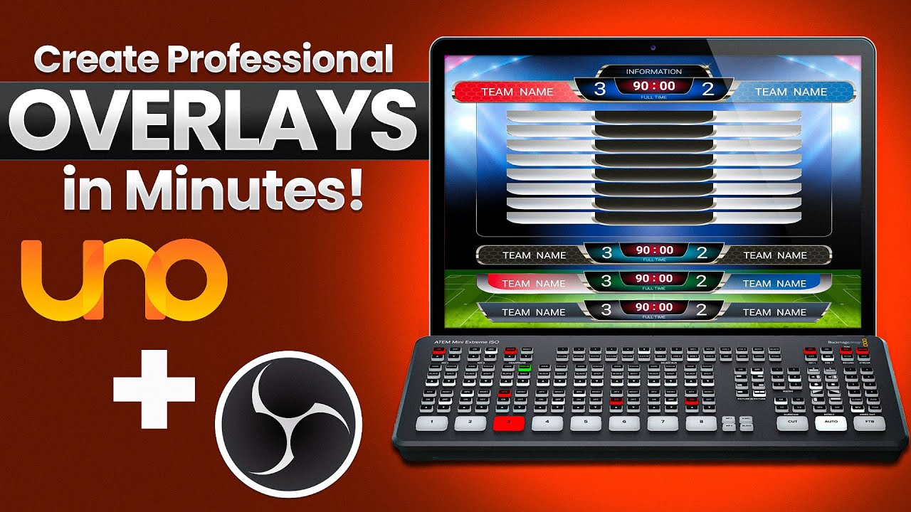 Создавайте профессиональные оверлейные блоки легко с помощью OBS Studio &mdash; пошаговое руководство п...