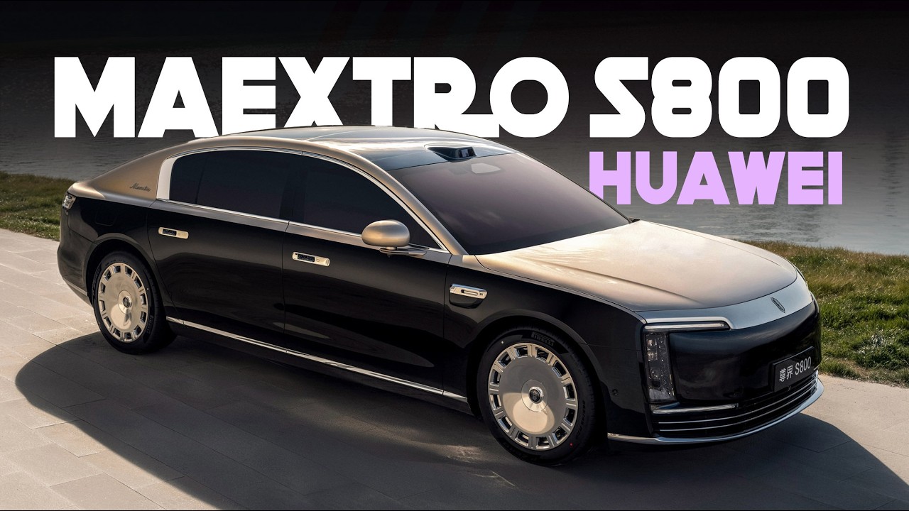 Huawei Just Built a Luxury Car That Shocks the World – Maextro S800