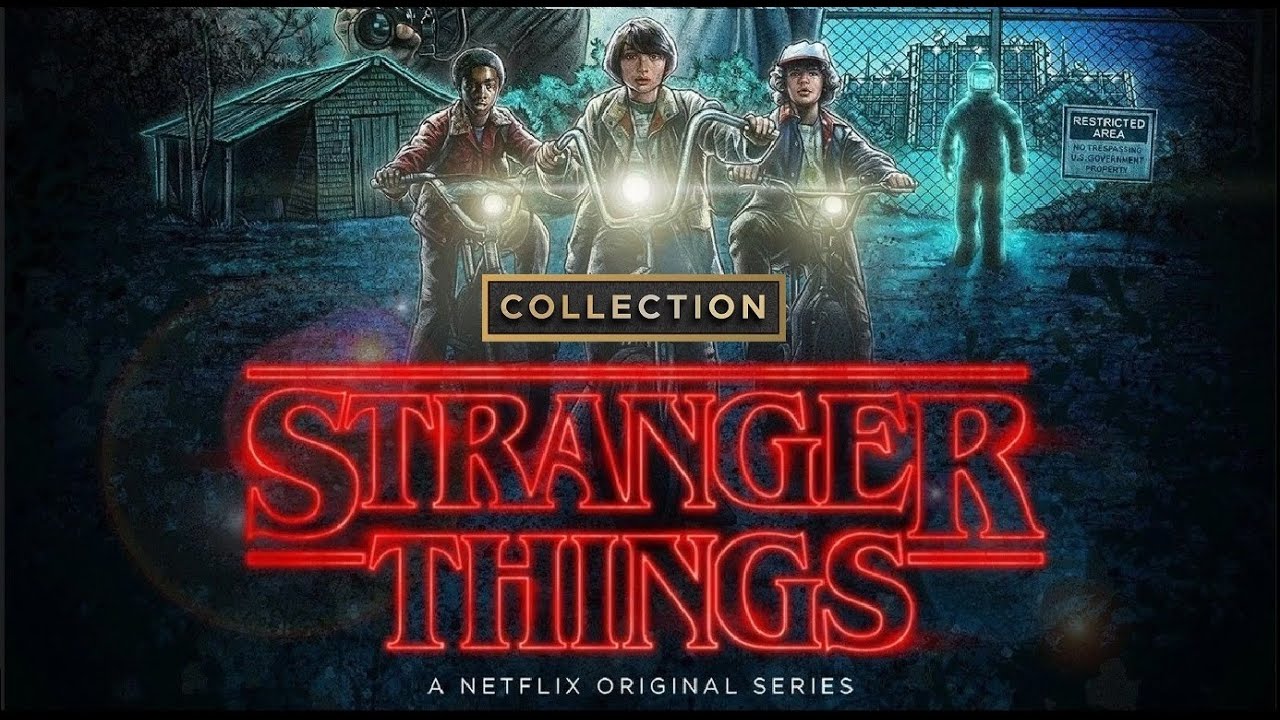 Stranger Things 1/2/3 & 4 DVD Set.