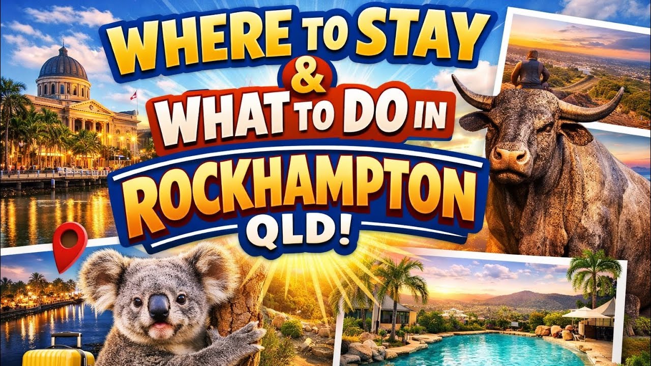 WHERE TO STAY AND WHAT TO DO IN ROCKHAMPTON QLD AUSTRALIA 
