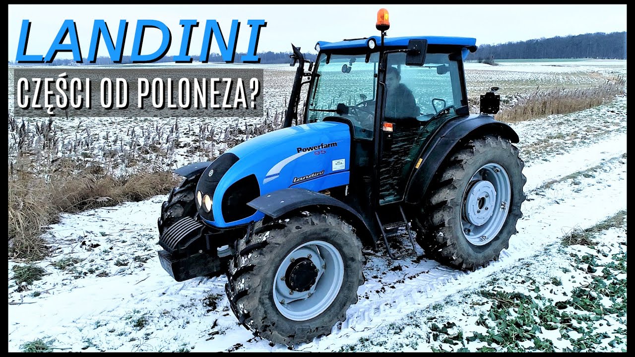 LANDINI POWERFARM 95 (2004-2007) - Tani Lekki Ciągnik Do Wszystkiego ( Wywiad / WalkAround )