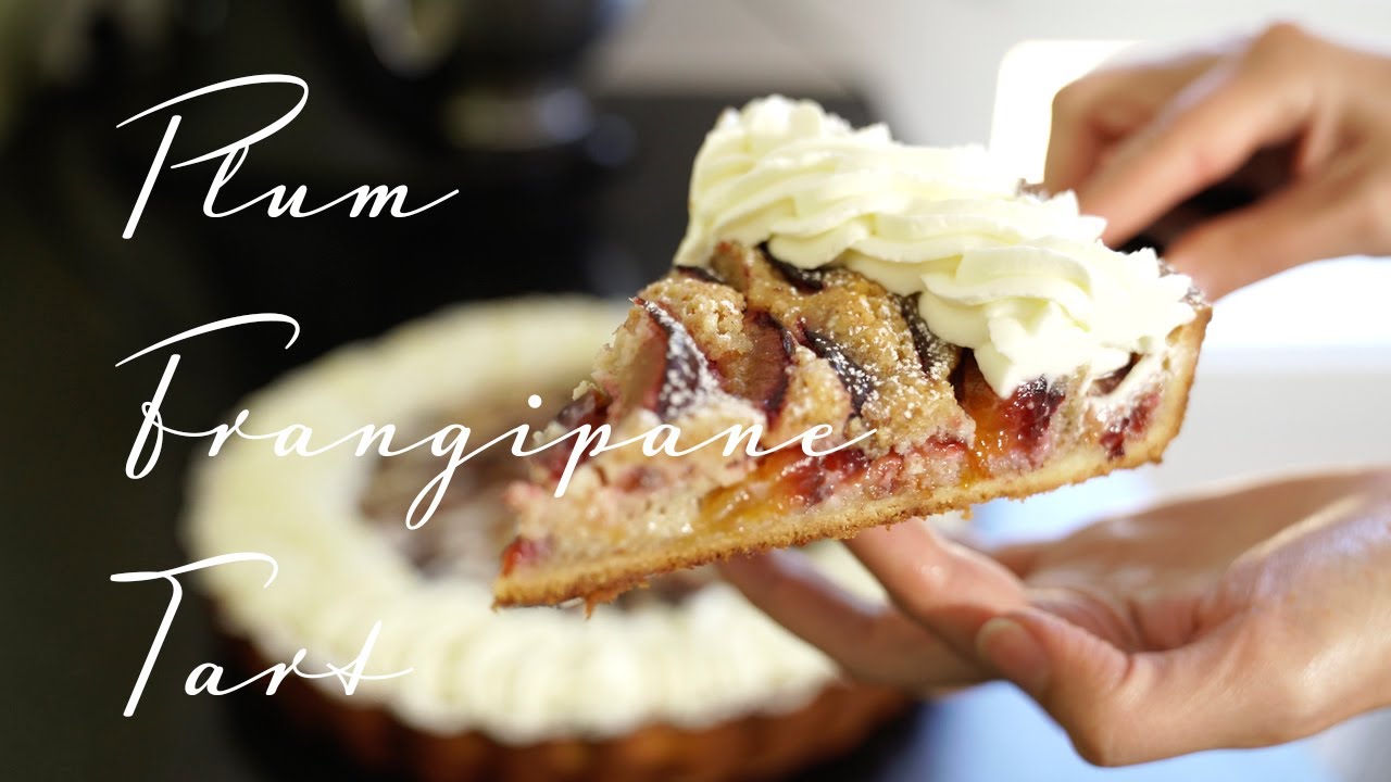Сливовый тарт с франжипаном | Plum tart frangipane