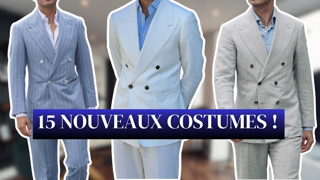 J'ai réalisé 15 COSTUMES SUR MESURE chez Blandin & Delloye ! Et voilà le résultat ... 🤩 (p2)