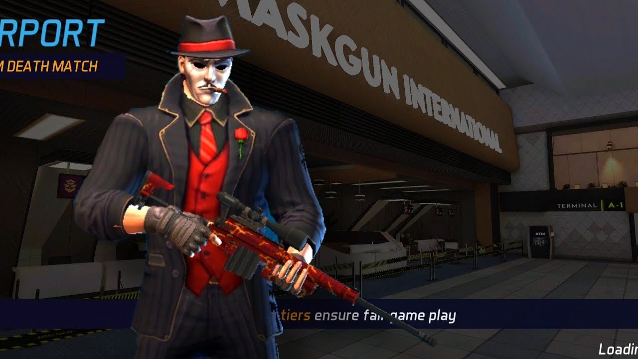 Mask gun | Airport SNIPING | Gameplay | Must watch