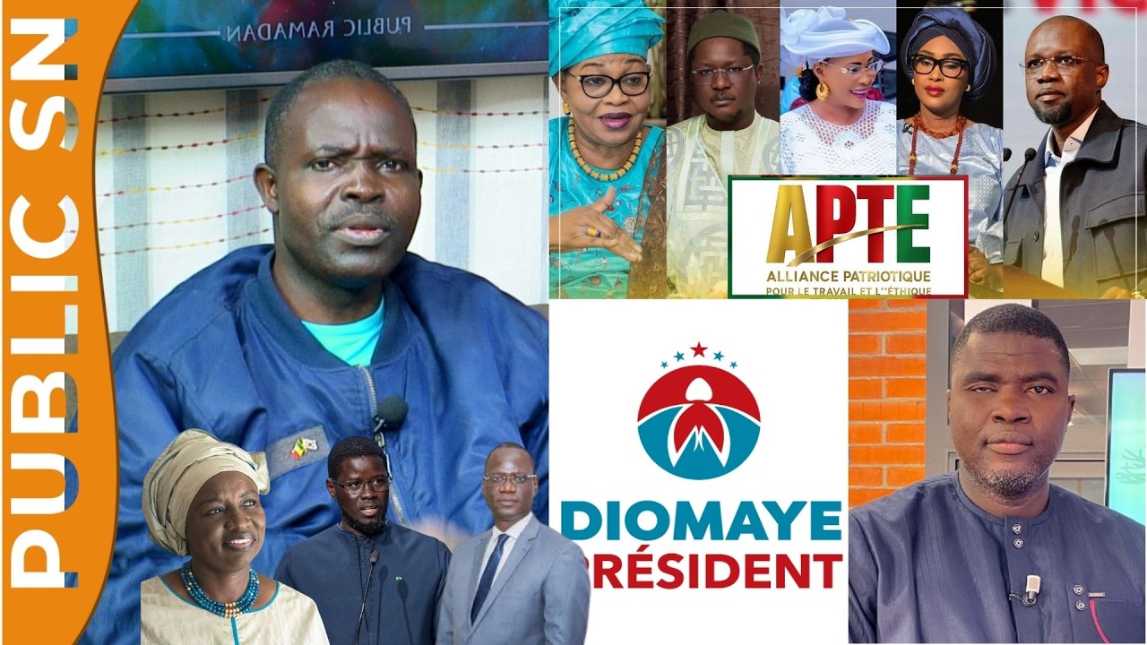 Coalition Diomaye Président vs Coalition APTE : Dethier Diouf balance TOUS les secrets !