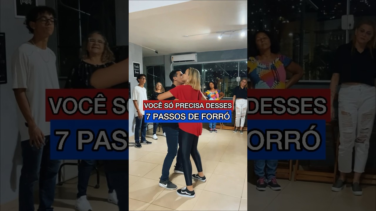 Aprender dan&ccedil;ar forr&oacute; &eacute; f&aacute;cil aqui, passos de forr&oacute;! #dan&ccedil;arforr&oacute; #forr&oacute; #euamoforro #aprenderforr&oacute;