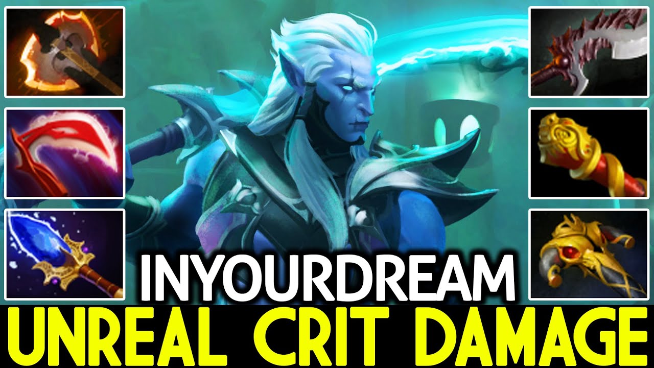 INYOURDREAM [Phantom Assassin] Unreal Crit Damage One Dagger Kill Dota 2