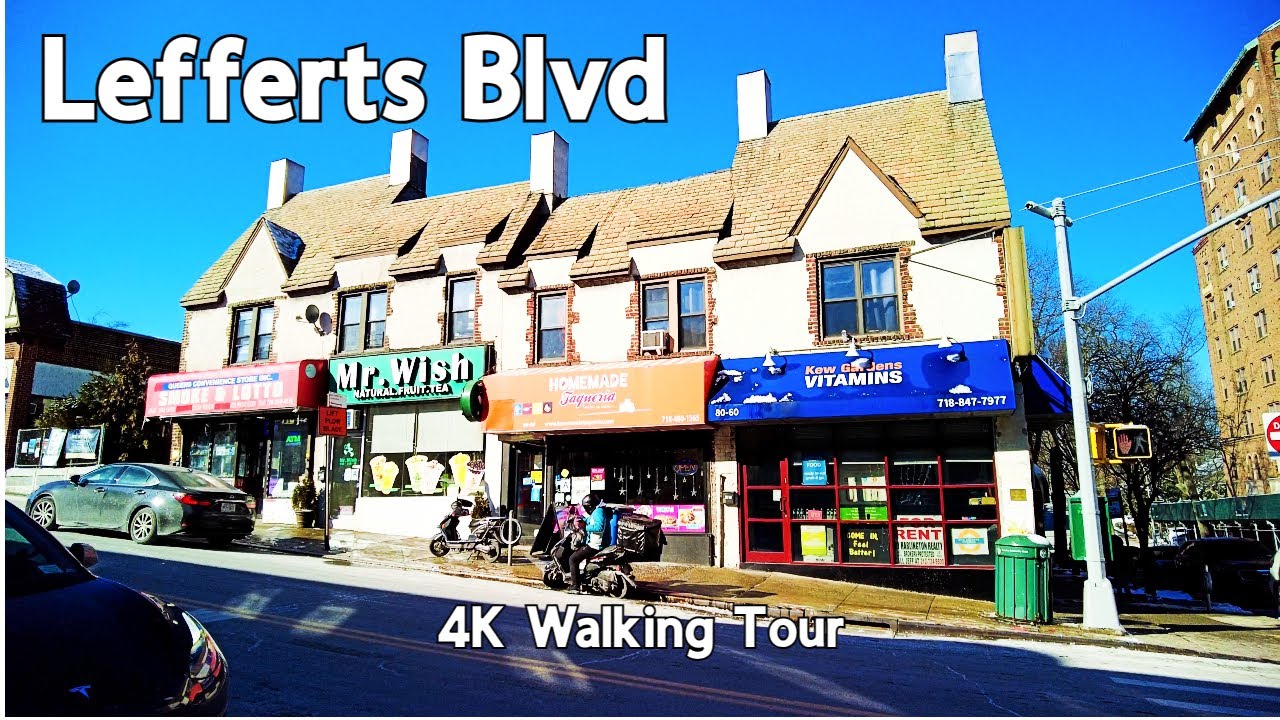 Lefferts Blvd in Kew Gardens - Old World Charm in NYC | 4K Walking Tour