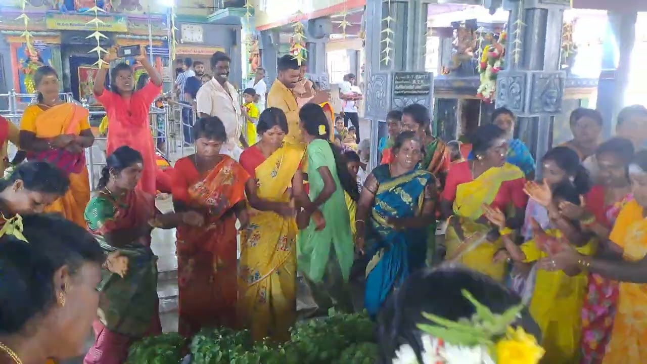விராலிமலை ஸ்ரீ மெய்க்கண்ணுடையாள் ஆலயம் பால்குடம் முளைப்பாரி கும்மியடி 🙏