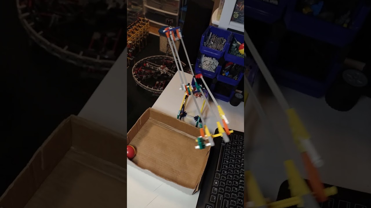 Tilted Arm: New Knex Ball Machine Element