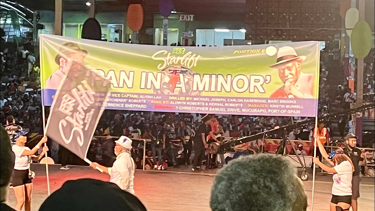 Starlift Steel Orchestra play Pan in A Minor