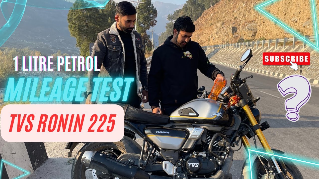 TVS Ronin 225 Mileage Test | Real Mileage 🔥| Shocking Results😱
