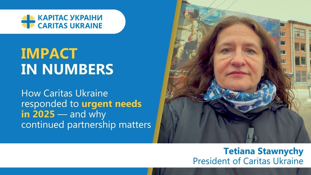 Влияние в цифрах. Организация «Каритас Украина» о гуманитарной помощи в 2025 году и о предстоящих...
