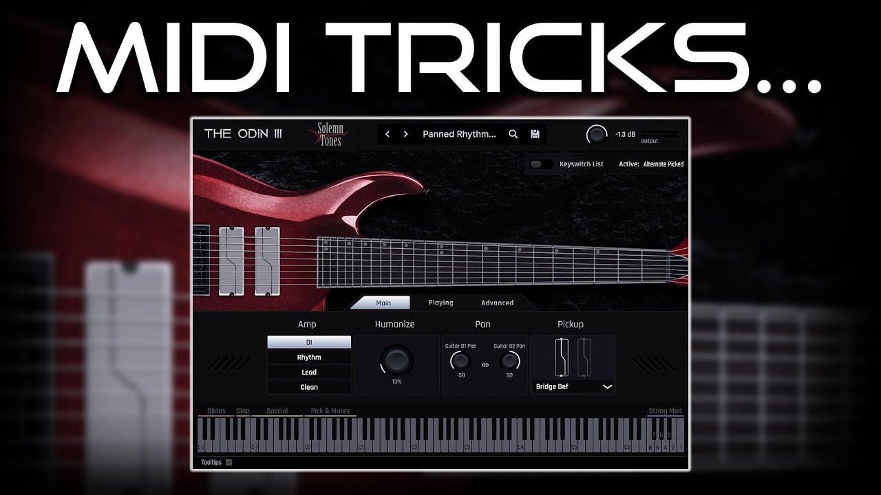 Midi Guitar Programming: The Black Dahlia Murder