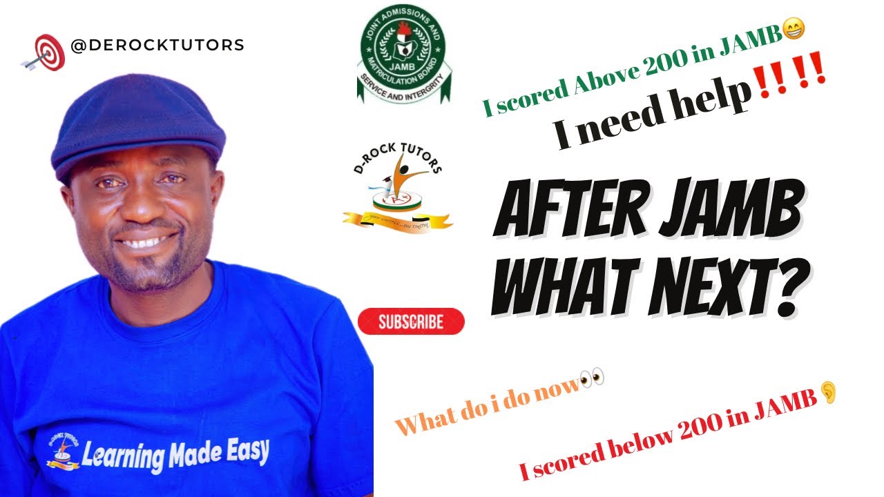 WHAT NEXT AFTER JAMB? | How Admission works in Nigeria.