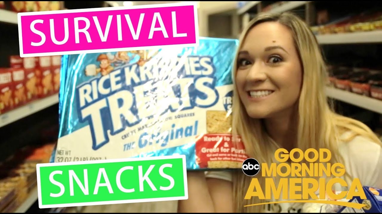 Alisha Marie Survival Snacks | AlishaMarieVlogs Goes 