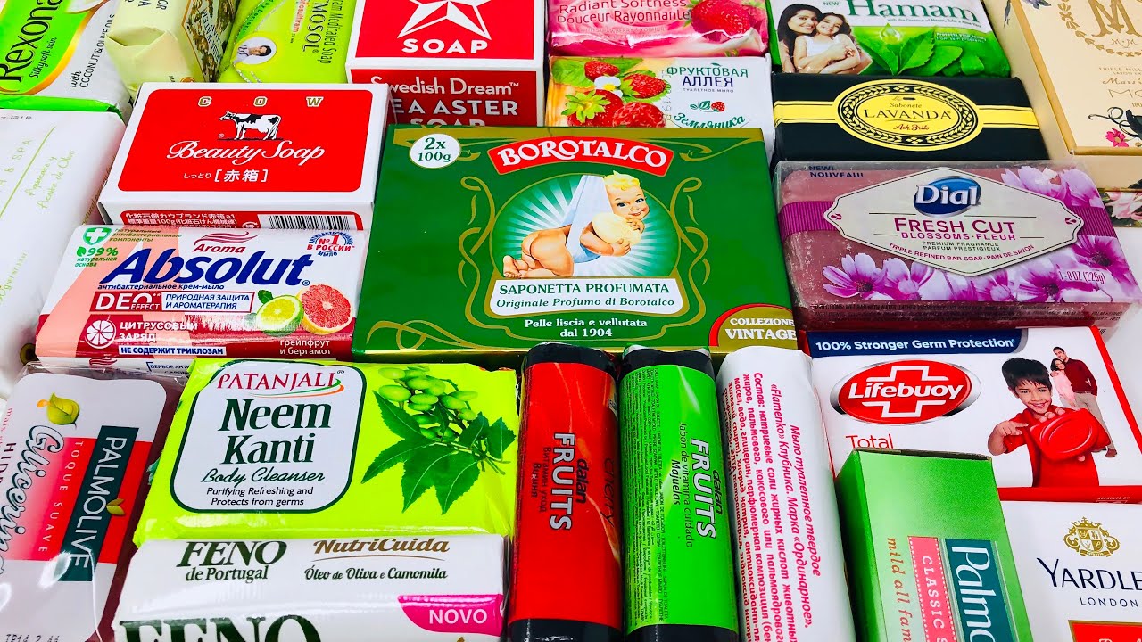 International Soap Haul: ASMR - Tingle Triggers & for SLEEP -साबुन, la Saponetta, o Sabão