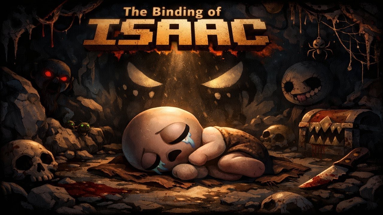Relaxing Music to sleep with Binding of Isaac gameplay
