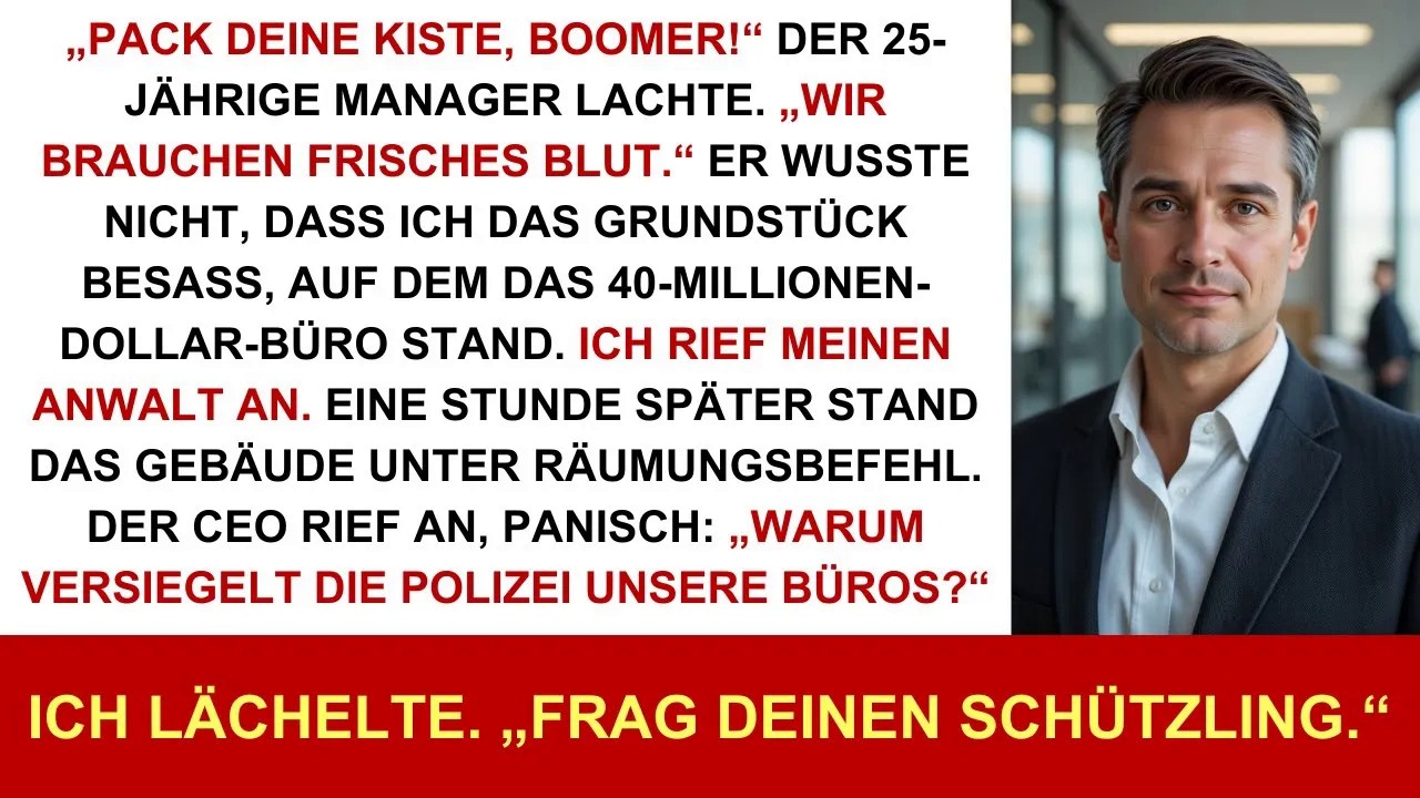 Boomer Vermieter räumt 40 Millionen Dollar Büro nach „Pack deine Kiste“ Demütigung