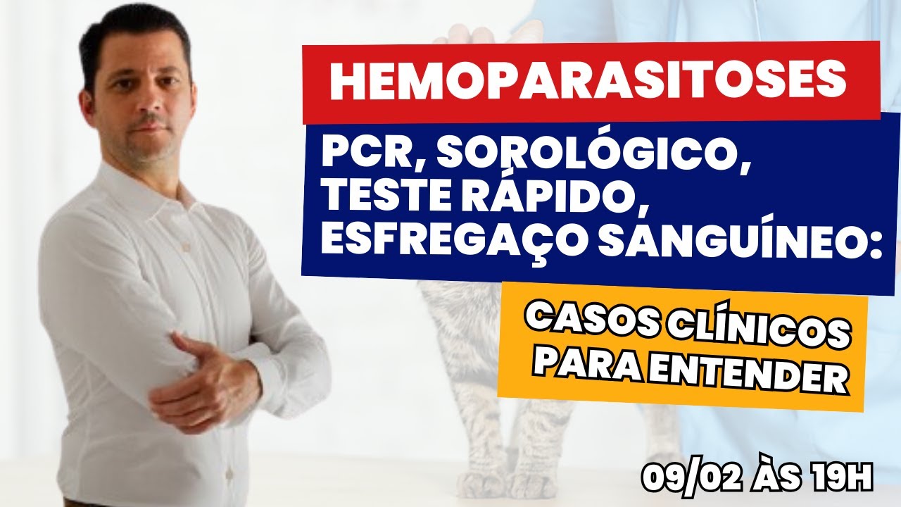 Hemoparasitoses - PCR, sorológico, teste rápido, esfregaço sanguíneo: casos clínicos para entender