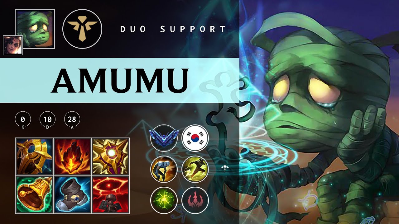Amumu Support vs Blitzcrank - KR Diamond Patch 25.24