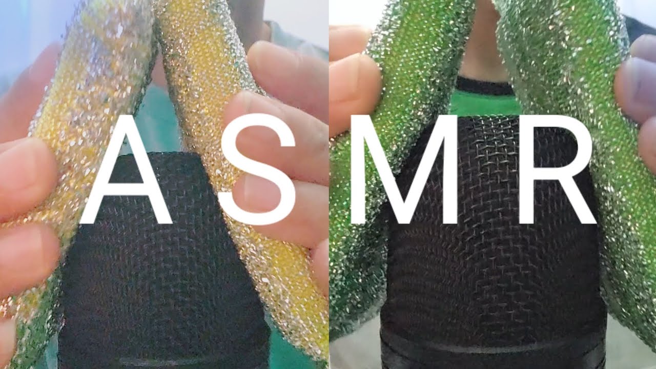 ASMR - Mic Scratching With Brush Combination