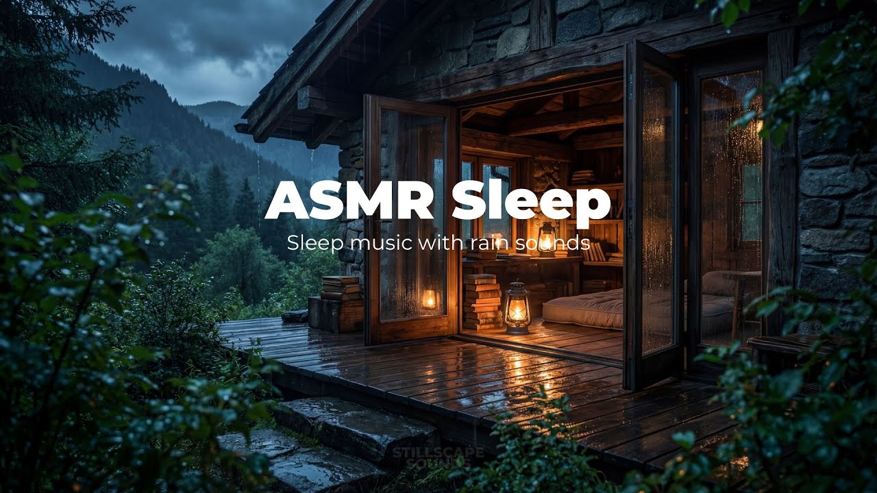 Relaxing ASMR Rain Sounds 🌧️ | Deep Sleep & Stress Relief Music for Restful Nights