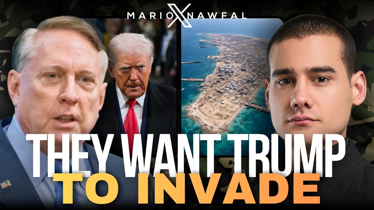 BLOOMBERG: GULF ALLIES PUSH TRUMP TO INVADE IRAN & SEIZE KHARG ISLAND - w/ Col. Macgregor