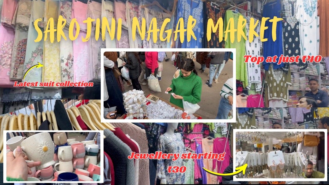 Sarojini Nagar Street Shopping✨ | Crazy Bargains You Won&rsquo;t Believe!