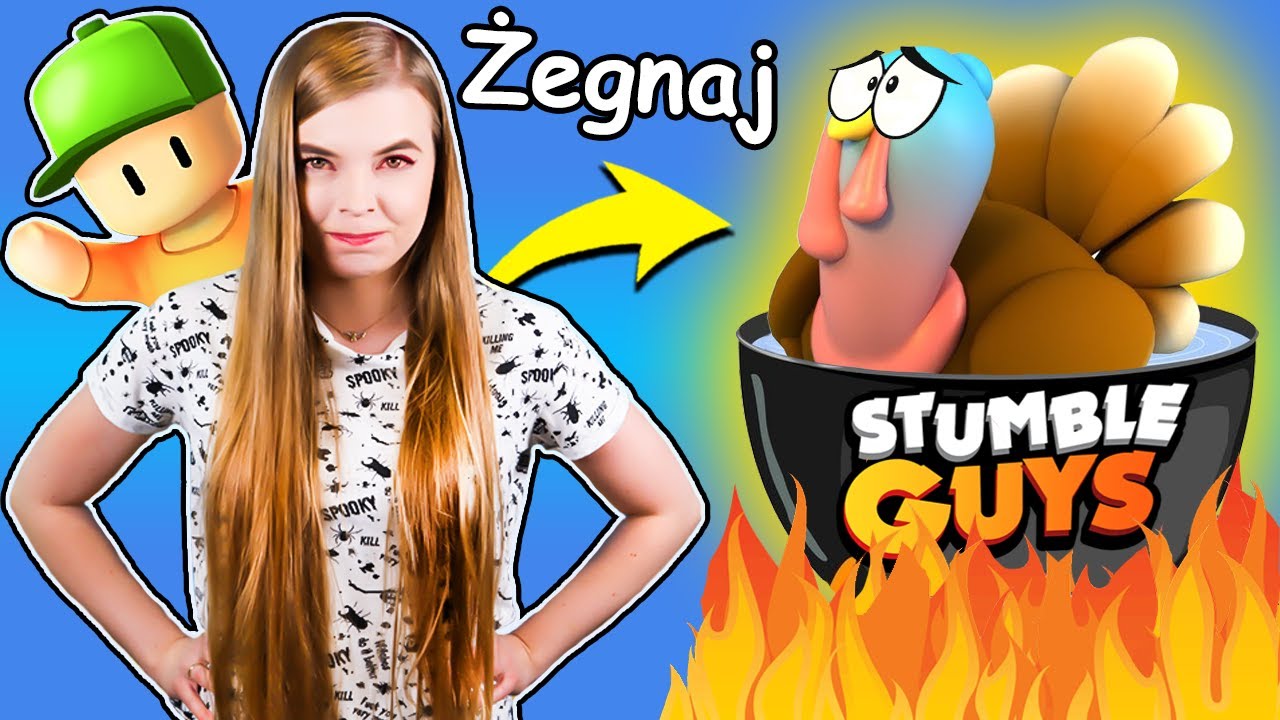 PRZEZ TE INDYKI NIE MOGĘ WYGRAĆ GRY 😡 Stumble Guys
