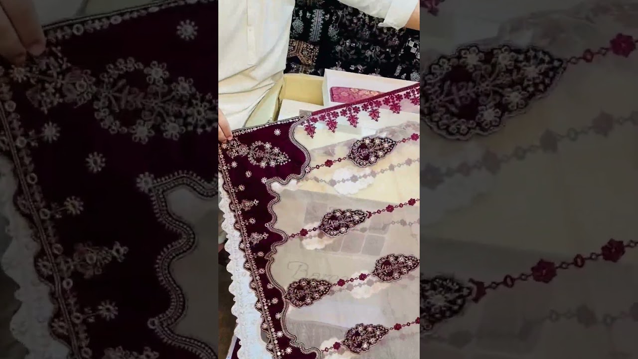 Original Bareeze Branded Velvet Suits! Price 7500 Only!Shipment World Wide! #brandeddresses#bareeze