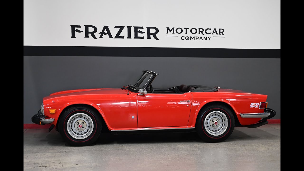 1976 Red TR6