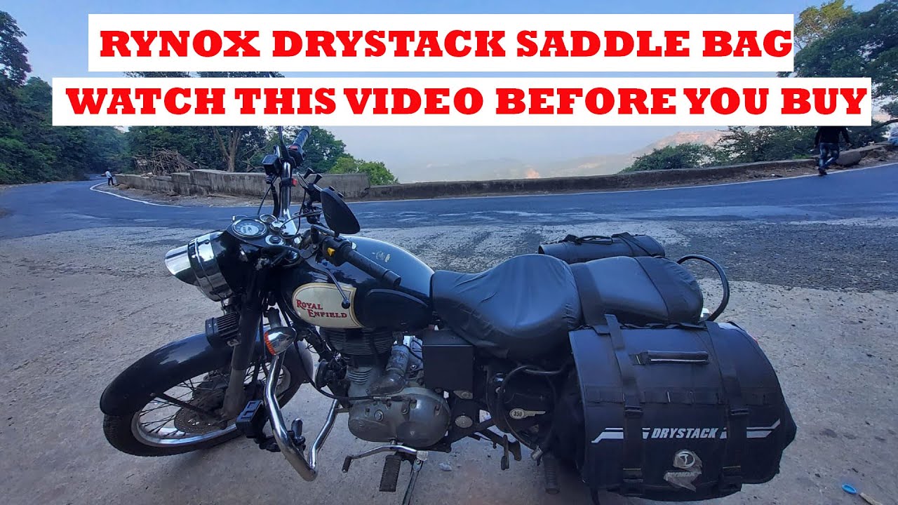 Rynox Drystack Saddle Bag | One time use review | Is it really worth buying?