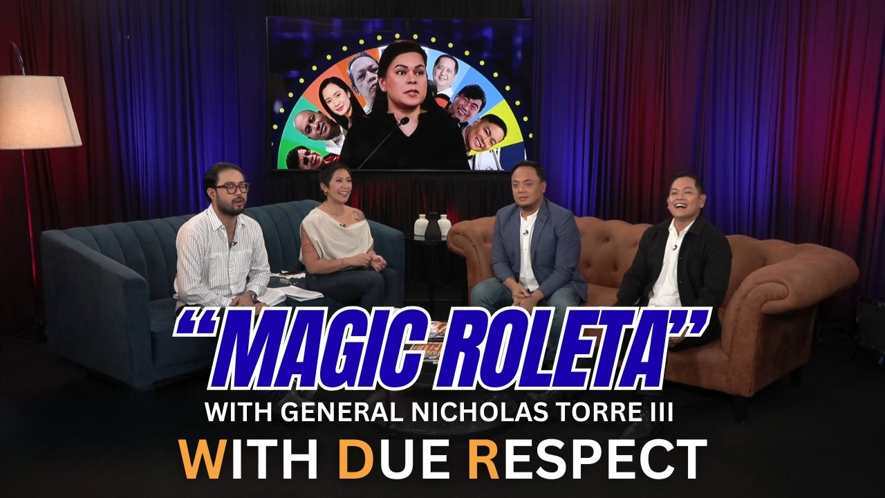 WITH DUE RESPECT | MAGIC ROLETA | MARCH 15, 2026