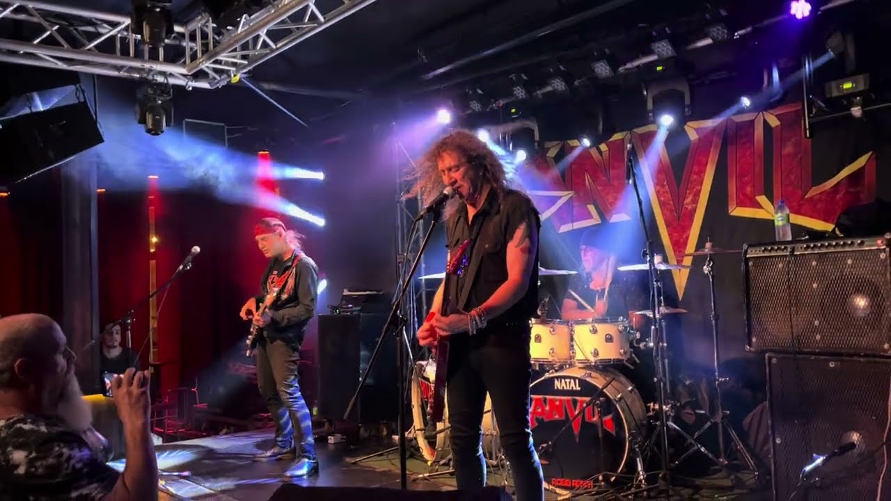 Anvil - Live at L’Entité, Trois-Rivières, Québec, Canada on October 21,2023