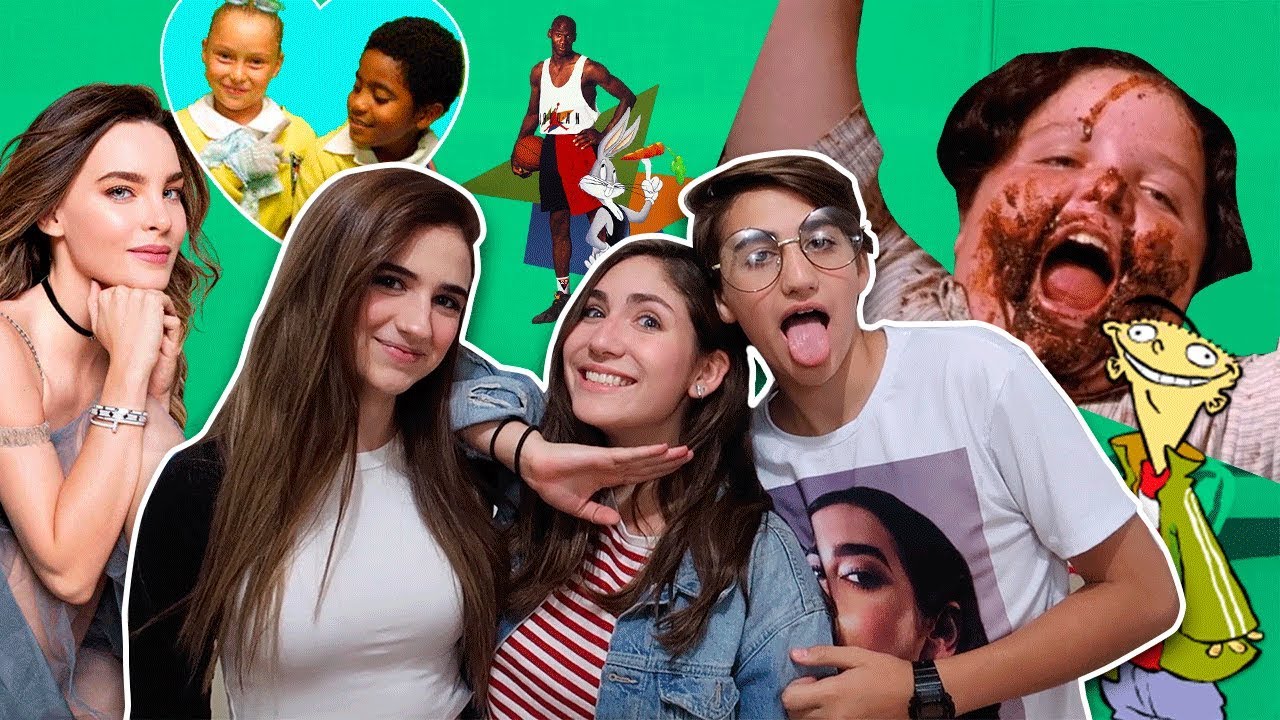 CUÁNTO CONOCEN MIS HERMANOS DE LOS 90s Y DE LOS 00's  / PARTE 2 - Nath Campos