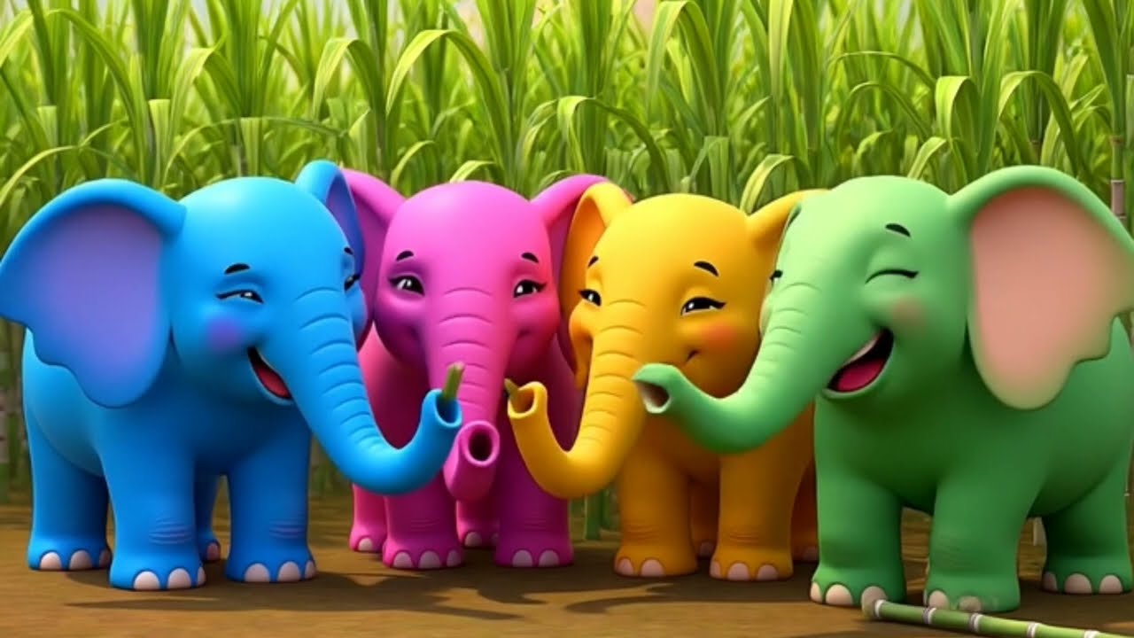 Ek Mota Hathi | एक मोटा हाथी | Hindi Rhymes for Kids